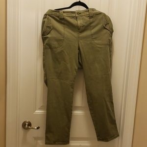 Torrid Green (Olive) Crop Pants